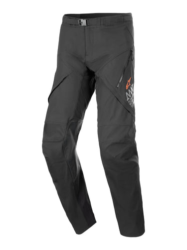 Alpinestars AMT-8 Stretch Drystar XF Motorcycle Pants, All-Weather Riding Gear, Advanced Protection, Water-Resistant, Black, Medium