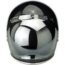 Load image into Gallery viewer, Biltwell Bubble Shield Chrome Mirror - Anti-fog, Scratch Resistant, UV/A UV/B Resistant