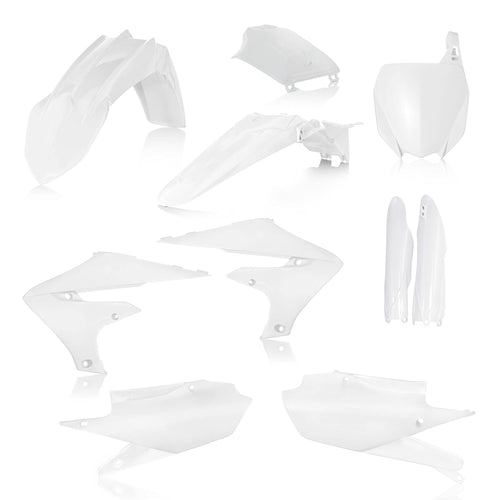 Acerbis - 19-23 Yamaha YZ250F/YZ450FX/ 21-23 YZ250FX/ 18-22 YZ450F Full Plastic Kit - White (2736350002)