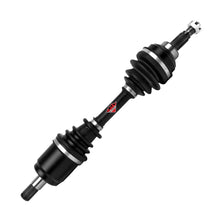 Load image into Gallery viewer, Rugged ATV UTV Products Front Left Performance Axle for (1995-2003) Polaris TRX400, in CNC Precision Components, Stainless-Steel Clamps Coated for High Protection, OEM: 42350-HM7-003, 42220-HM7-003