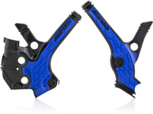 Load image into Gallery viewer, ACERBIS Frame Guards- X-GRIP YZ65:18-22 Black/Blue 2736381004