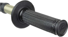 Load image into Gallery viewer, RENTHAL ULTRA TACKY HALF WAFFLE GRIPS DUAL COMPOUND TAPERED BK ON BK G198