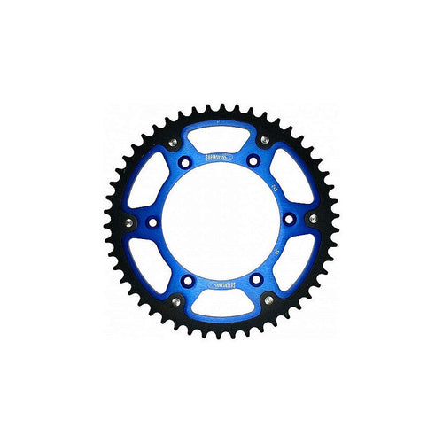 Supersprox Stealth Rear Sprocket (51T) (Blue) Compatible With 99-19 YAMAHA YZ250