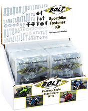 Load image into Gallery viewer, BOLT Sportbike Track Pack 6-kit Point of Purchase Display (6Pk) 2007-6SB - Motomike Canada