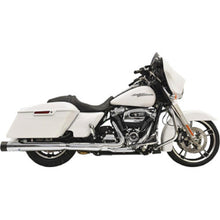 Load image into Gallery viewer, BASSANI XHAUST 17-UP FL MUFFLERS 4" STRGHT CAN  CHR/BLK TIPS 1F72DNT5