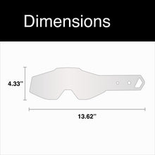 Load image into Gallery viewer, 100% Standard Tear-Offs - Racecraft 1, Accuri 1, Strata 1 Compatible (20 Pack)