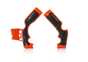 Acerbis - 14-23 KTM SX65/ TC65/ MC65 Frame Guard X Grip - 16 Orange/Black (2688765225)