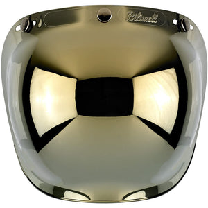 Biltwell Unisex-Adult (BS-GLD-AF-SD) Bubble Shield-Gold Mirror-Anti-Fog, One Size