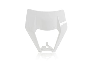 Acerbis - 17-19 KTM EXC-F250-500/XC-W150/XC-W 250/300/XC-W250tpi/XC-W300tpi Headlight Mask - White (2726620002)
