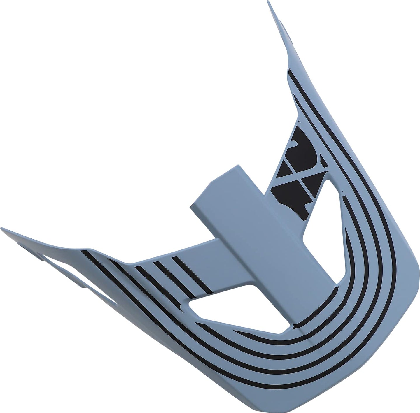 100% Status MTB Helmet Replacement Visor/Peak Caltec/Gray