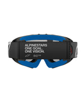 Load image into Gallery viewer, ALPINESTARS GOGGLE YTH VISION CORP BLK/MIR SIL 5140225-1456