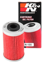 Load image into Gallery viewer, K&amp;N Filters Oil Filter, Black