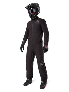 Alpinestars AMT-8 Stretch Drystar XF Motorcycle Pants, All-Weather Riding Gear, Advanced Protection, Water-Resistant, Black, Medium