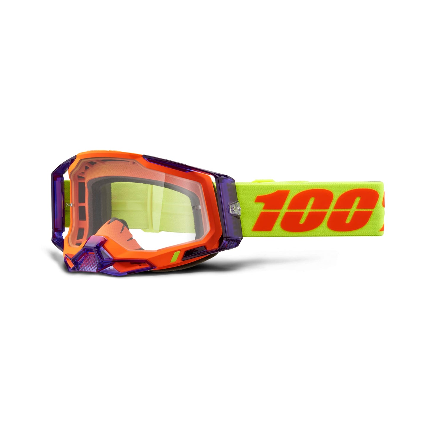 100% RACECRAFT 2 GOGGLE PANAM - CLEAR LENS 50009-00021