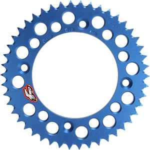 Renthal - 21-23 Husqvarna TC 85 Rear Grooved Sprocket - Blue 428-46P Teeth (441U-428-46GPBU)