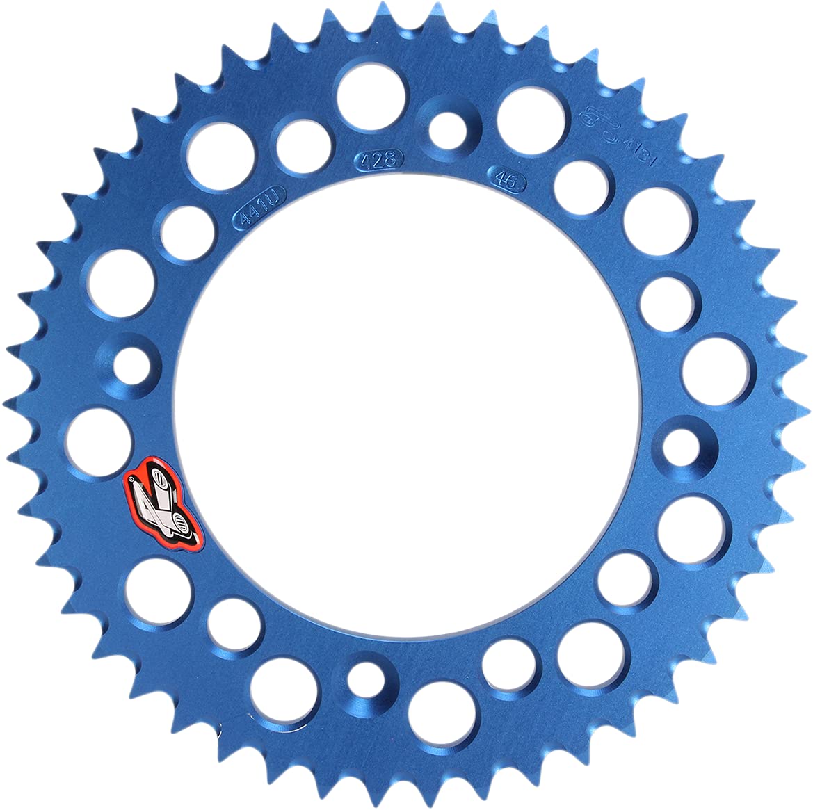 Renthal - 21-23 Husqvarna TC 85 Rear Grooved Sprocket - Blue 428-46P Teeth (441U-428-46GPBU)