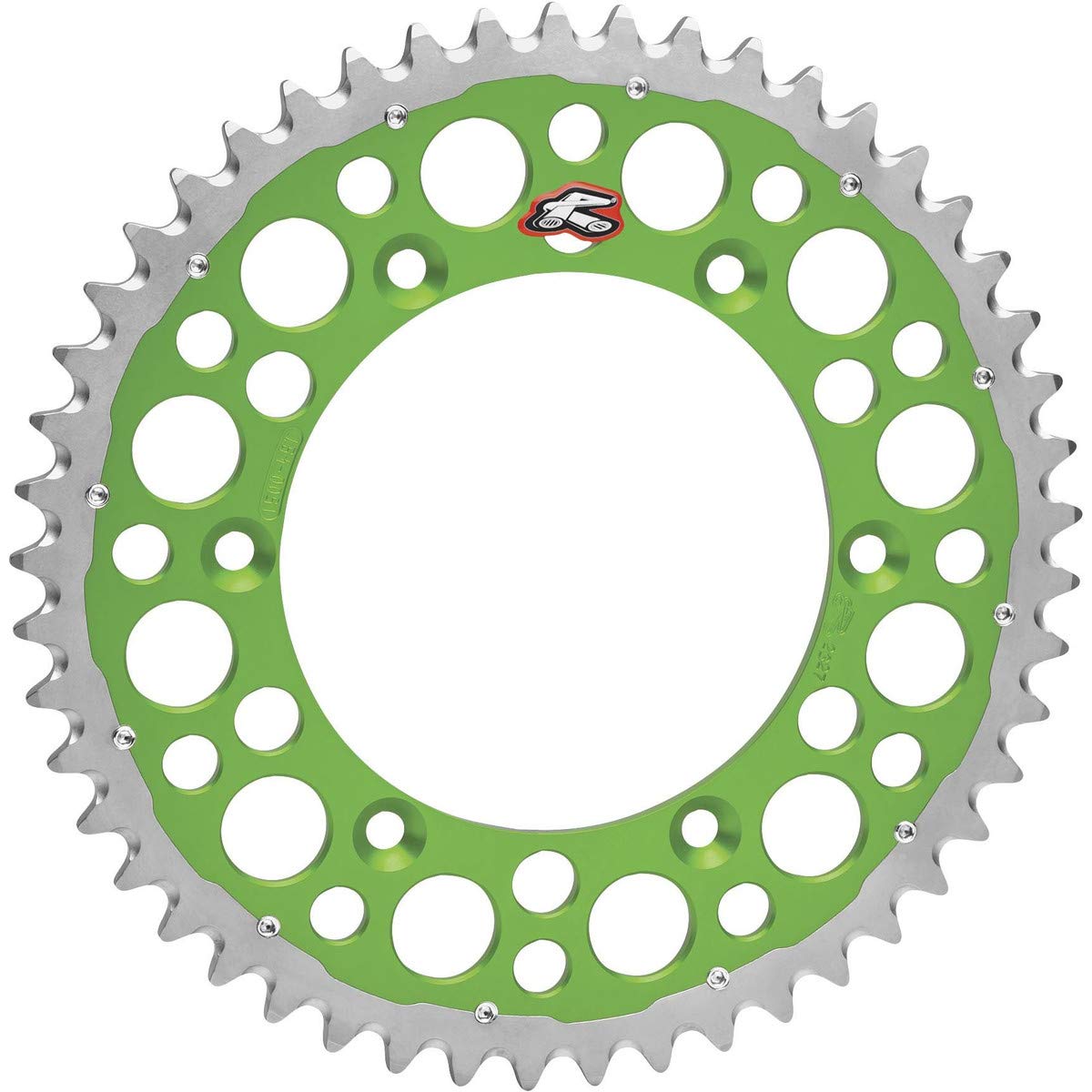 Renthal - 20-22 Kawasaki KLX300R Rear Twinring - Green 520-50P Teeth (1120-520-50GPGN)
