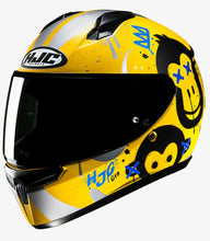 Load image into Gallery viewer, HJC C10 GETI SF HI-VIZ 3XS 0102-0283