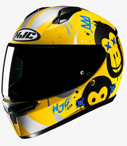 HJC C10 GETI SF HI-VIZ 2XS 0102-0284