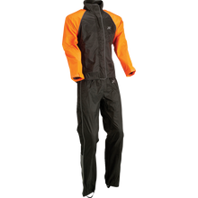Load image into Gallery viewer, Z1R RAINSUIT WOM BK/OR XS 2853-0033