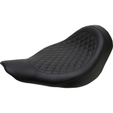 Load image into Gallery viewer, KODLIN SOLO SEAT FOR M8 FATBOY W/KODLIN RR FENDER &amp; STOCK TANK BLK K59661-L