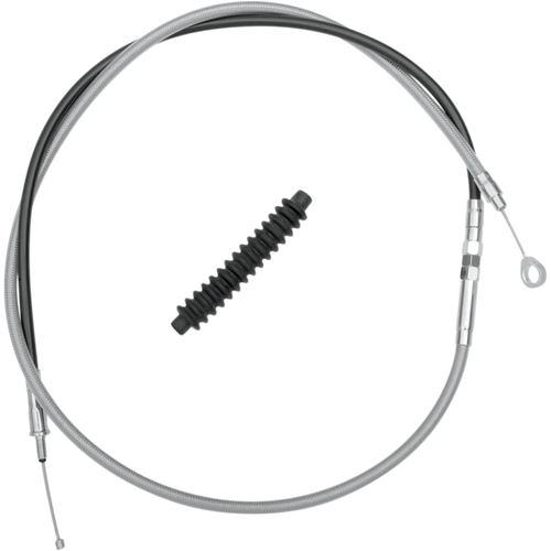 DRAG SPECIALTIES S/STEEL 66-11/16 FL HE CLUTCH CABLE 5322404HE