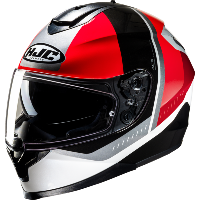HJC C70 ALIA WH/RD SM 0000410157