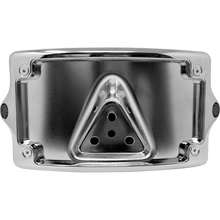 Load image into Gallery viewer, KODLIN CURVED 3-BOLT MOUNTED ELYPSE 3-1 LICENSE PLATE KIT, CHROME KUS20351