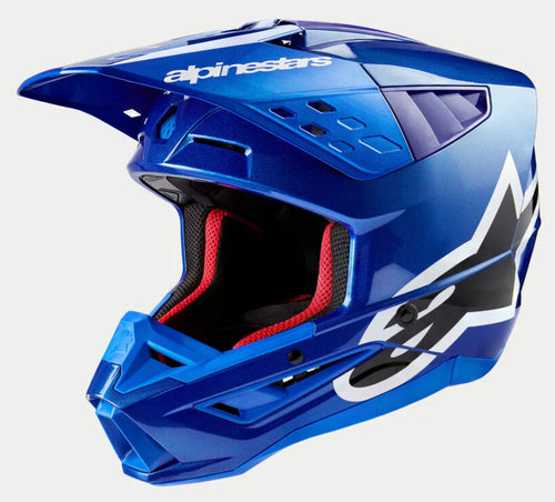 ALPINESTARS HELMET SM5 CORP BLUE M 8306323-7900-M