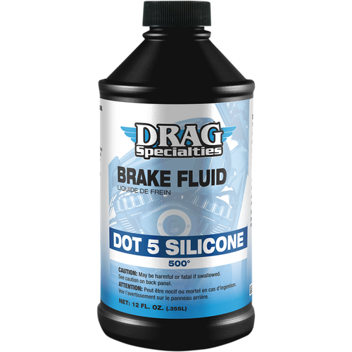 DRAG OIL DRAG BRAKE FLUID DOT 5 12oz 3703-0058