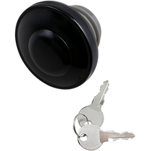 Load image into Gallery viewer, DRAG SPECIALTIES L96-19 GL/BLK LOCKING GAS CAP W/VENT 03-0320AB-A