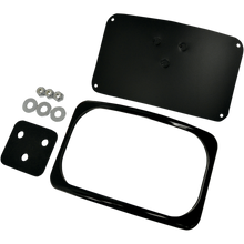Load image into Gallery viewer, DRAG SPECIALTIES GL/BLK 3-BOLT SM/RADIUS LIC/PLT MNT 2030-0628 - Motomike Canada