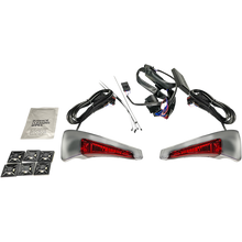 Load image into Gallery viewer, CUSTOM DYNAMICS LIGHT B-REST FLH CHR/RED CD-TPBR-14-RC