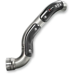 AKRAPOVIC 17-20 SCRAMBLER LINK PIPE TI HIGH L-B12SO9T