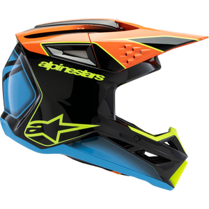 ALPINESTARS HELMET SM3 YTH FRAY B/O/Y M ECE06 8301725-1455-YM