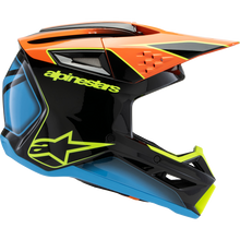 Load image into Gallery viewer, ALPINESTARS HELMET SM3 YTH FRAY B/O/Y L ECE06 8301725-1455-YL
