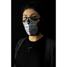 Load image into Gallery viewer, ZAN HEADGEAR HALF MASK NEOPRENEMUERTE SKULL WNFM413H