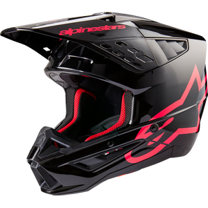 ALPINESTARS HELMET SM5 CORP BK/PK S 8306323-1839-S