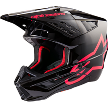 Load image into Gallery viewer, ALPINESTARS HELMET SM5 CORP BK/PK XS 8306323-1839-XS