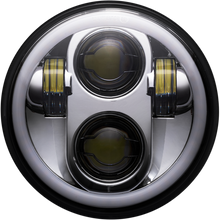 Load image into Gallery viewer, CUSTOM DYNAMICS HEADLIGHT PG 5.75"HALO C CD-575-H-C