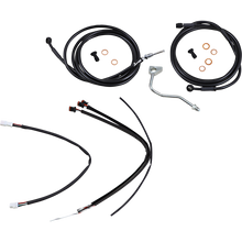 Load image into Gallery viewer, BURLY BRAND Control Kit - 16" Ape Hanger Handlebars - ABS B30-1186