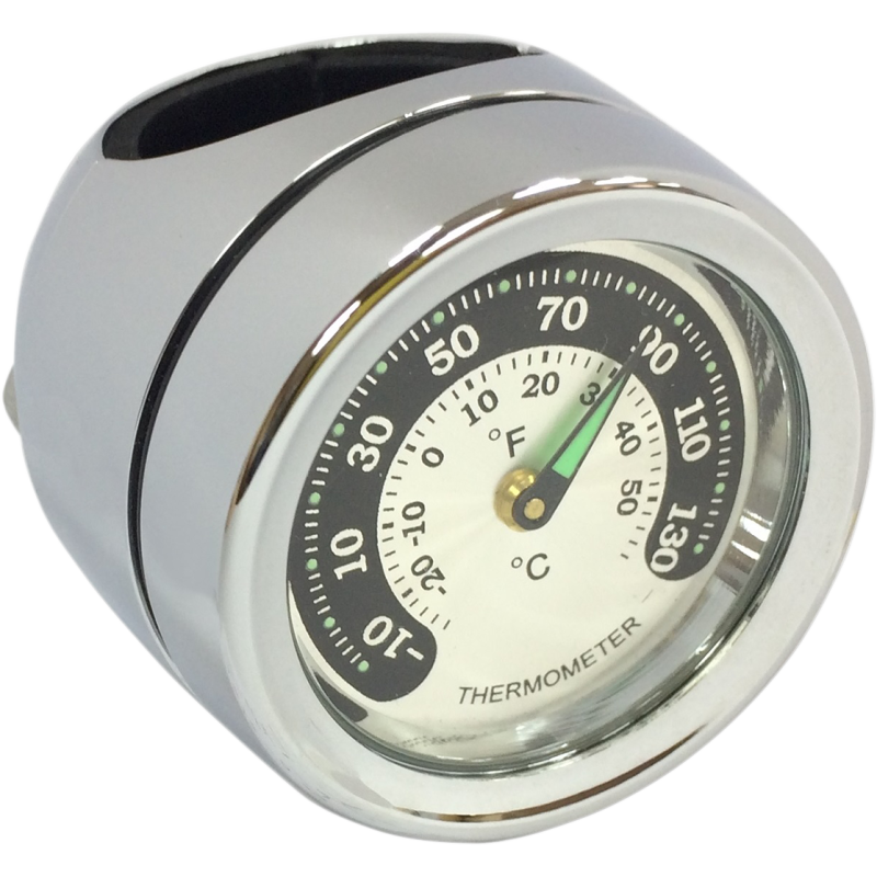 DRAG SPECIALTIES GAGE THERMO CHR 1' BAR O91-6821TN