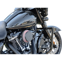 Load image into Gallery viewer, LA CHOPPERS ENGINE GUARD TWN PKS BLK LA-7100-00B