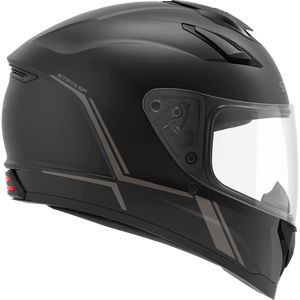 SENA STRYKER SMART HELMET FULL-FACE MATT BLACK M SIZE DOT STRYKER-MB00M1