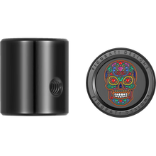Load image into Gallery viewer, FIGURATI DESIGNS HEEL-TOE SHIFTER COVER BLACK WITH SUGAR SKULL FD30-HTSC-BLK