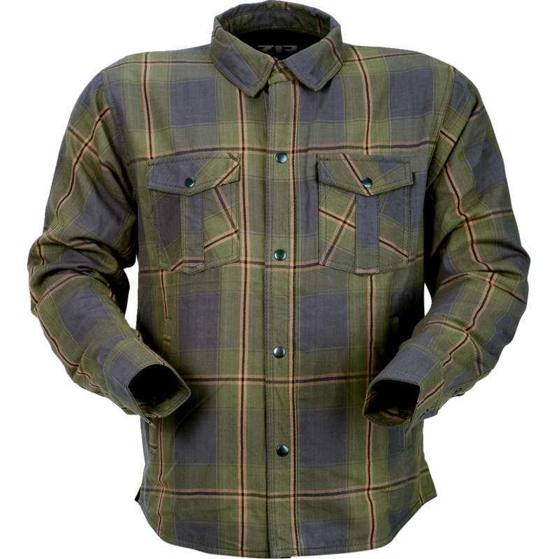 Z1R SHIRT FLAN ASHWOOD OL L 3040-3303