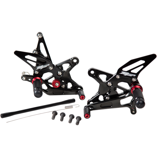 HOT BODIES REAR SET MGP HONDA CBR250R/300R BLACK 41102-2500