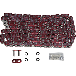 EK CHAIN 520ZVX3 X 120 LINK METALLIC RED 520ZVX3-120AR