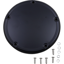 Load image into Gallery viewer, DRAG SPECIALTIES COVER DERBY MT BK SOFTAIL D33-0118MB