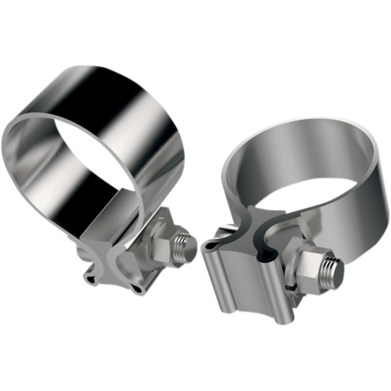 KHROME WERKS CLAMP EXHAUST SS 1.25